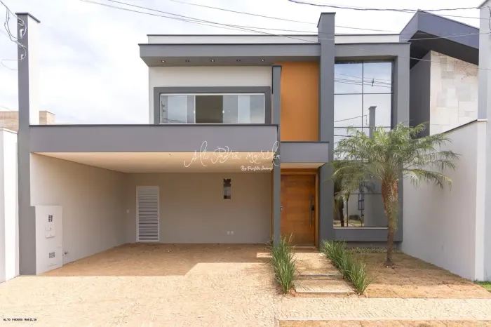 Casa em Condomínio para Venda em Marília, Condomínio Reserva Esmeralda, 3 dormitórios, 3 s