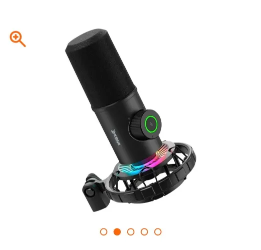 Microfone gamer 