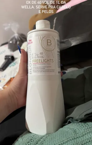 Água Ox da Wella 1L 40 Vol