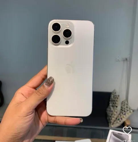iPhone 15 pro max branco 256GB 6 meses de garantia