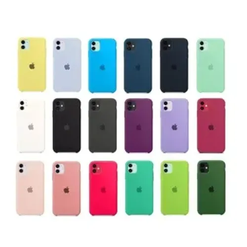 Capa IPhone 12/12 Pro Várias Cores Silicone Capinha Aveludada Protetora Várias cores