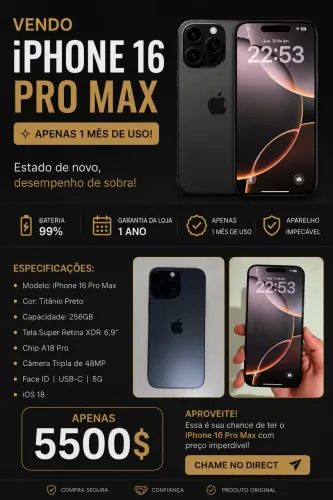 iPhone 16 Pro Max 256GB