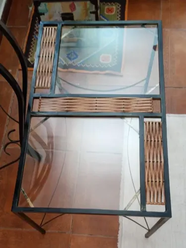 Mesa de centro em ferro