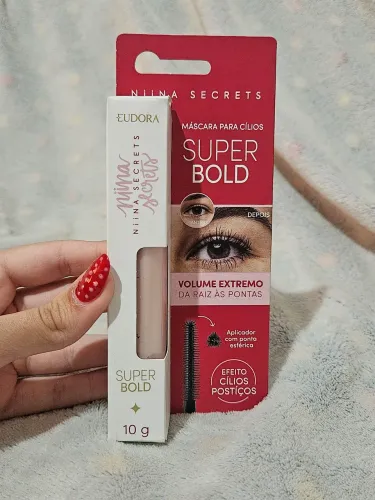 Eudora Niina Secrets Mascara de Cilios Super Bold 10c