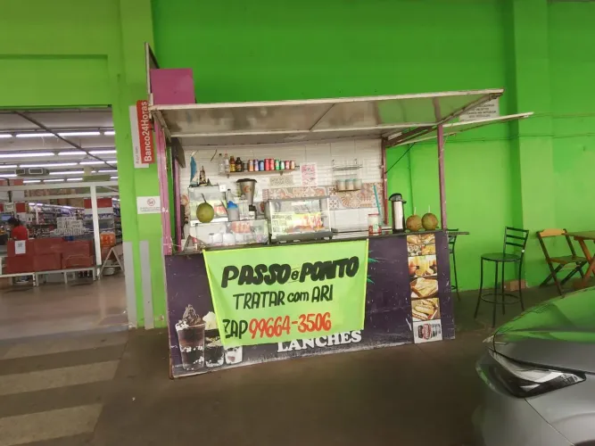 Venda de quiosque de lanche