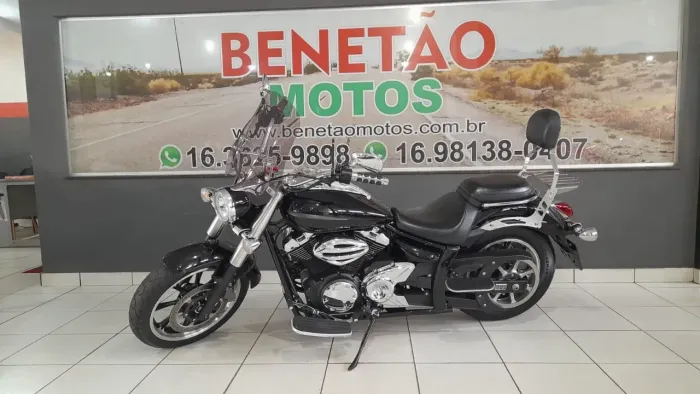 YAMAHA XVS950A MIDNIGHT STAR PRETO 2013