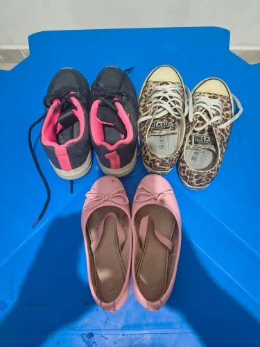 3 pares de Sapato Infantil