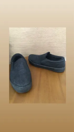 Tenis Slip on Masculino preto 41