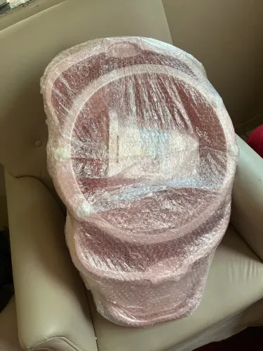 Kit banheira bebê menina novo
