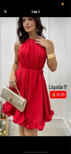 Vestido vermelho 