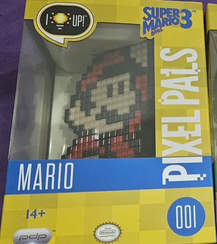 Luminária Pixel Mario
