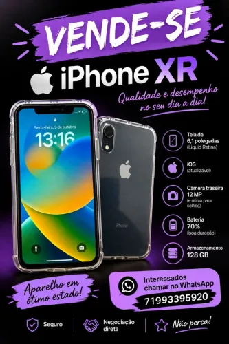 Vende-se Iphone XR