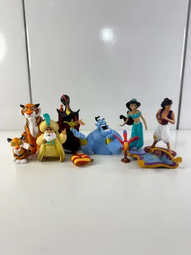 Bonecos Action figure miniaturas Disney Playset Aladin 
