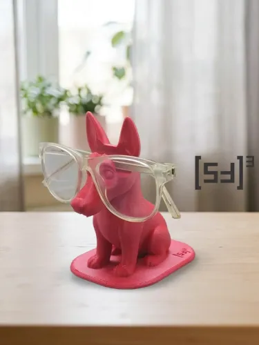 Suporte para Óculos Cachorro Impressão 3D PLA Acabamentos diversos, PLA Velvet, PLA