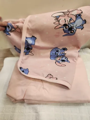 JOGO DE CAMA CASAL STITCH
