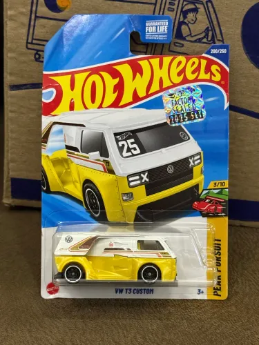 Hot Wheels - VW T3 Dupla Amarelo e Azul