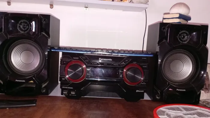 Som panasonic SA-AkX220, com defeito!! 