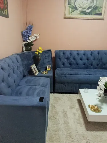 Sofá de canto semi novo