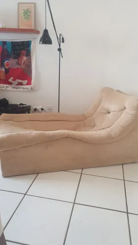 Chaise Suede com cupim