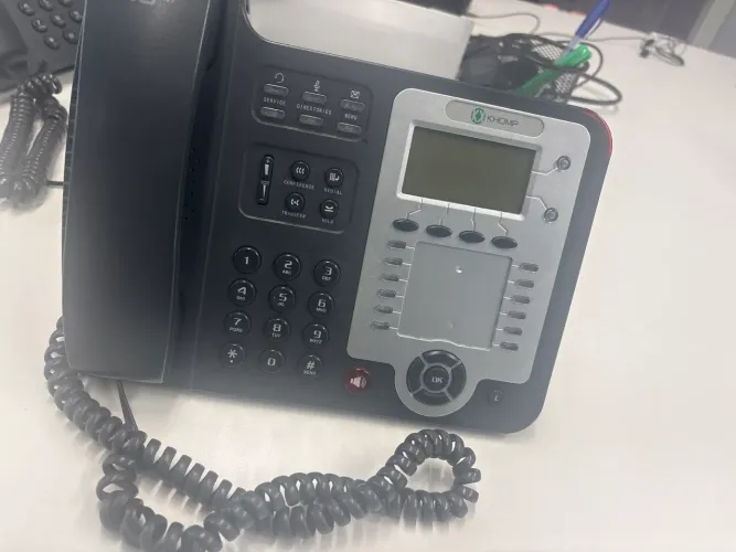 Lote 19 Telefones IP Khomp IPS200-N e IPS212-PN VoIP PABX