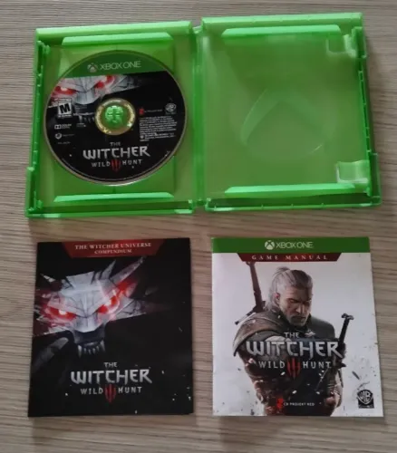 Jogo para Xbox One The Witcher Wild Hunt mídia física original completo