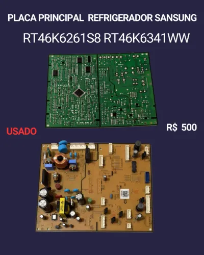PLACA PRINCIPAL  REFRIGERADOR SANSUNG Rt46k6261s8 Rt46k6341ww