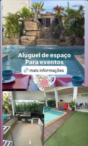 Aluga-se espaço para eventos