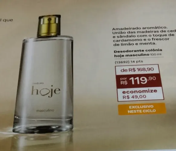 Um maravilhoso perfume na promoção 