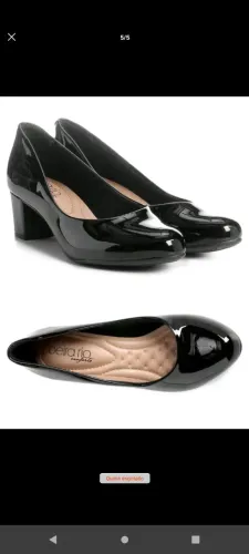 Sapato Scarpin preto
