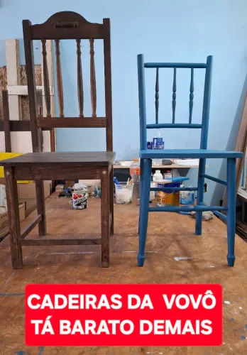 Cadeiras da Vovó em Bom Estado