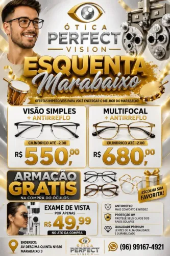 Exame de vista 49.00 R$