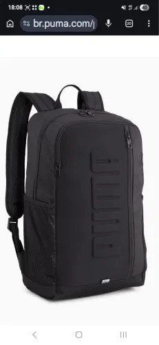 MOCHILA PUMA (PRETA) (AZUL) (VERMELHA)