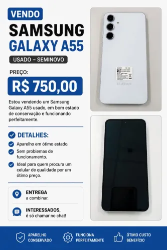 Celular A55 5g