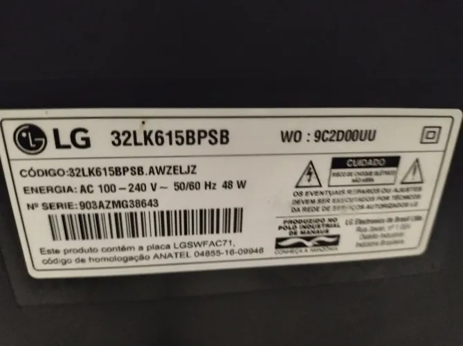 TV SMART LG 32 POLEGADAS