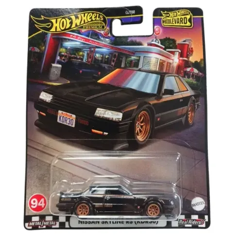 Hot Wheels Premium Nissan Skyline RS KDR30 Boulevard Colecionável Original Mattel