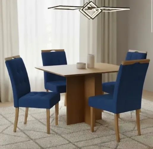 Conjunto de Jantar Atlântico 4 Lugares