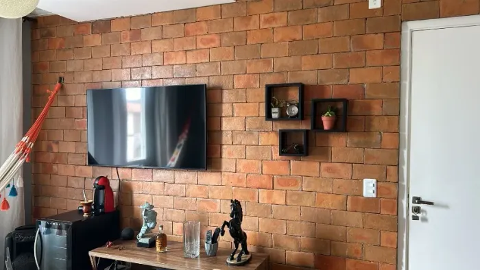 Tijolinhos rústicos, para decoração, piso, teto, parede... de fácil instalação. Preço M2