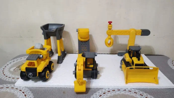 Brinquedo de montar machine maker construction set