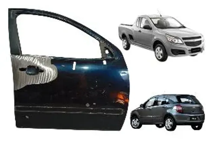 porta Dianteiro Direita Chevrolet Agile/Montana 2011 a 2020 