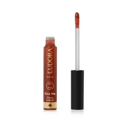 Gloss Labial Kiss Me Canela Adam Mitch e Eudora Make 5,2ml