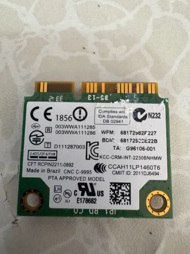 Placa Wi-Fi de notebook