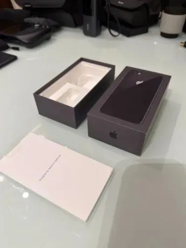 Caixa Vazia Original do iPhone 8 Black 256GB