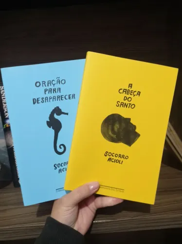 Livros Socorro Acioli - Oração para desaparecer/A cabeça do santo