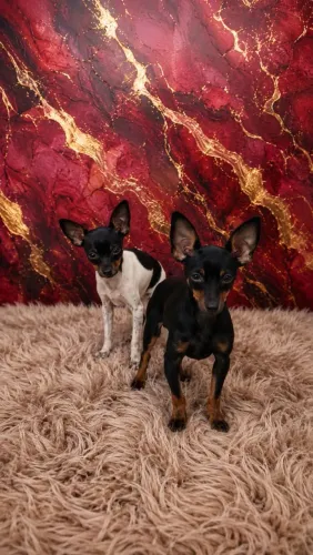 Lindo casal de Pinscher disponível para venda