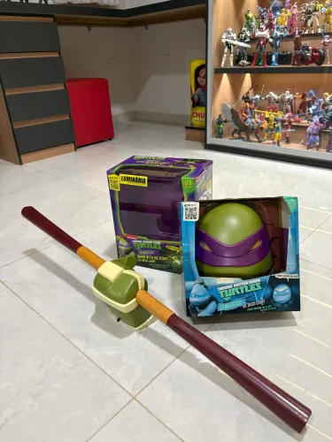 Luminária tartarugas Ninjas donatelo