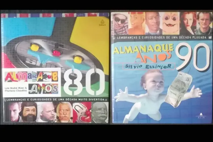 Livro Almanaque Anos 80 e 90
