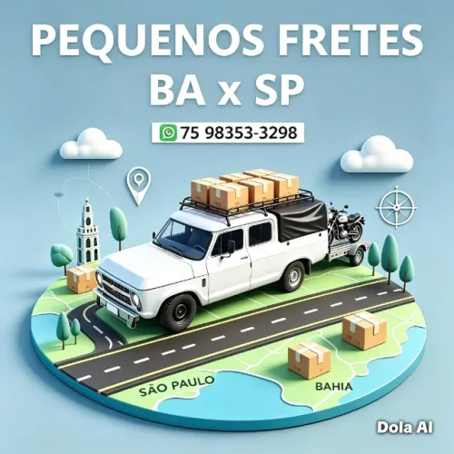 Frete BA x SP