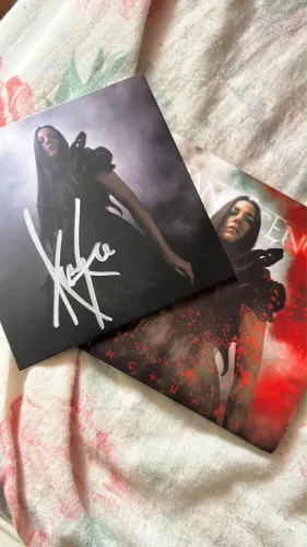 Cd Evanescence card autografado