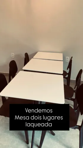 Mesa em laca 3 unidades