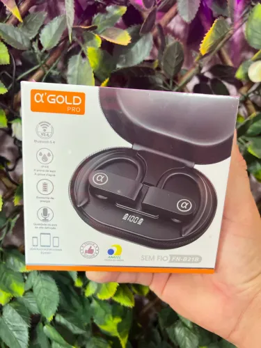 Fone de ouvido premium sem fio 